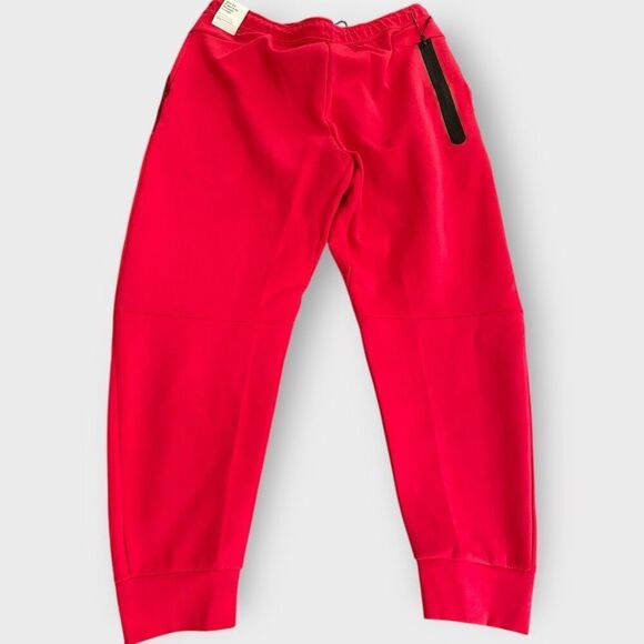 Nike Sportswear Tech Fleece Joggers Very Berry Red Mens Size XXL CU4495-643 New - Picture 6 of 11